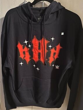WWE Black and Gold Official Logo Hoodie